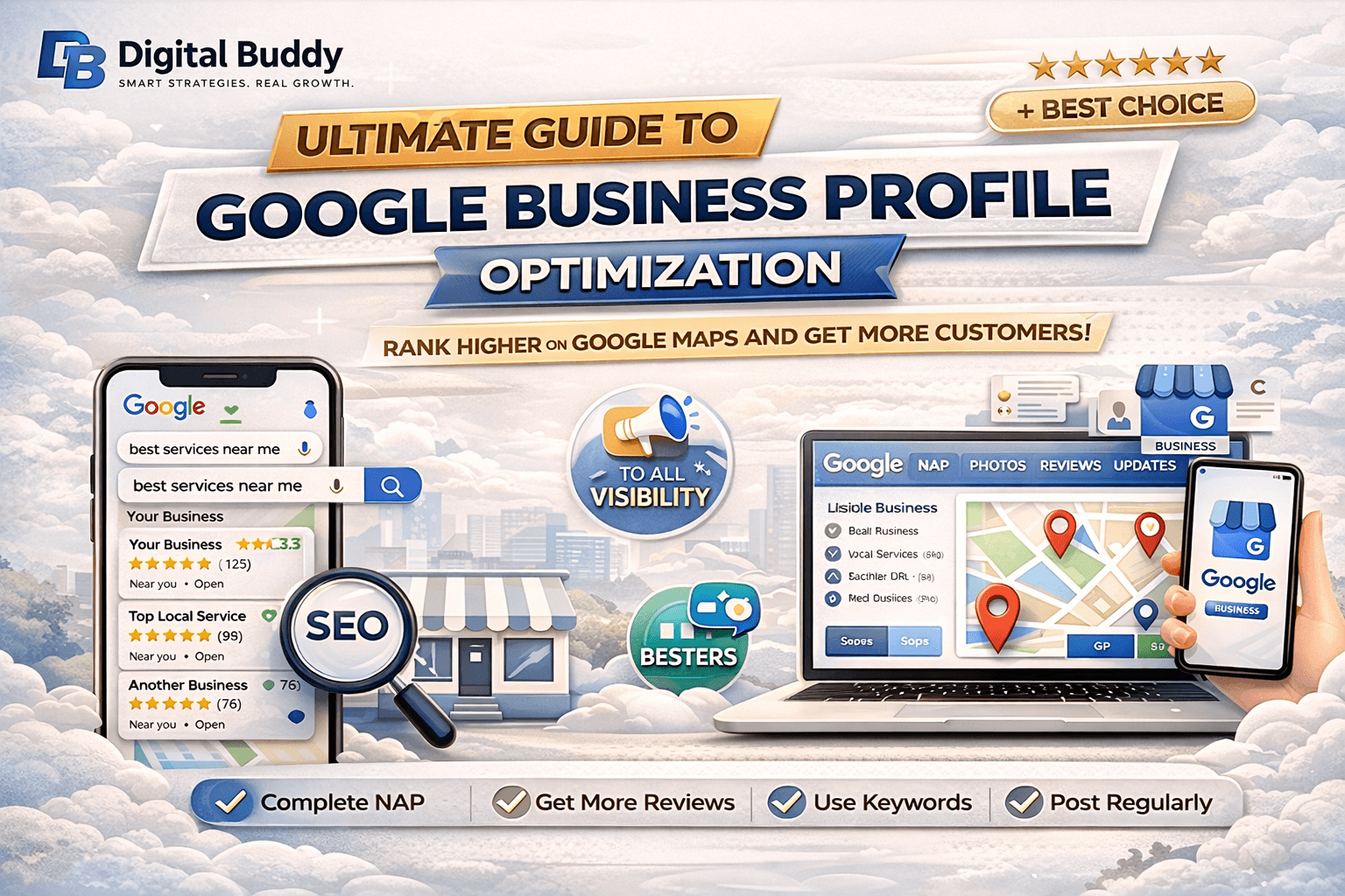 Google Business Profile Optimization Guide (2026) – By Digital Buddy